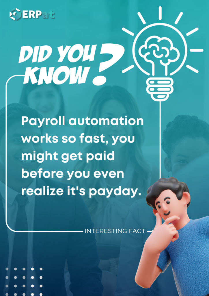 Speed of payroll automation