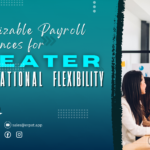A business-themed graphic with the title "Customizing Payroll Allowances for Organizational Flexibility."