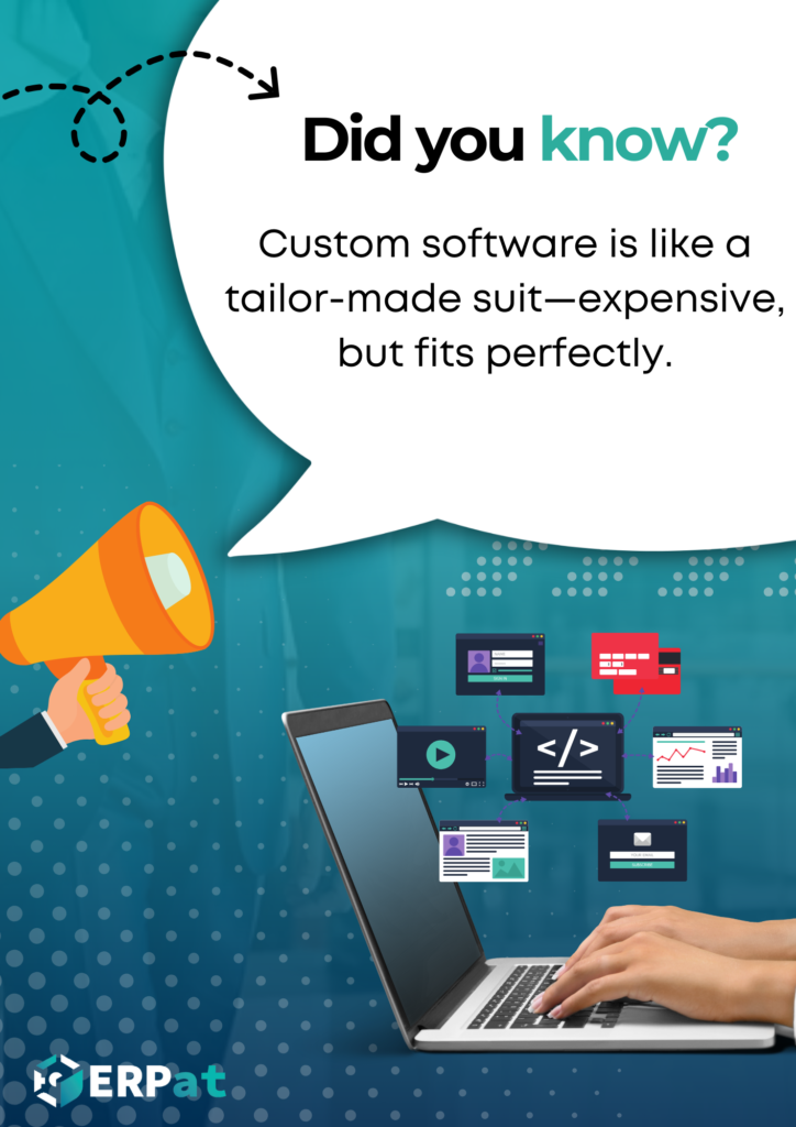Tailored software solutions