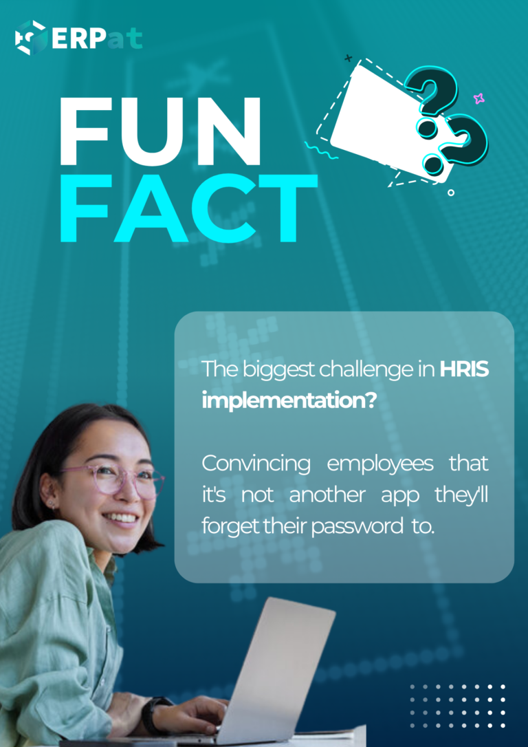 A fun fact about HRIS challenges