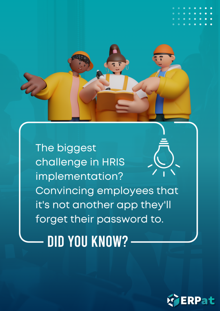 Fun fact about HRIS implementation challenges